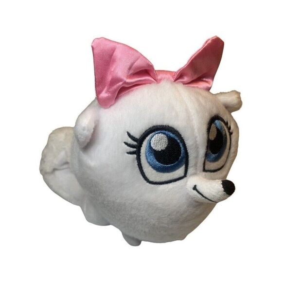 2019 The Secret Life Of Pets 2 Movie GIDGET Plush Stuffed Animal Doll 7" - Picture 9 of 10